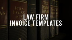 Read more about the article Law Firm Invoice Templates