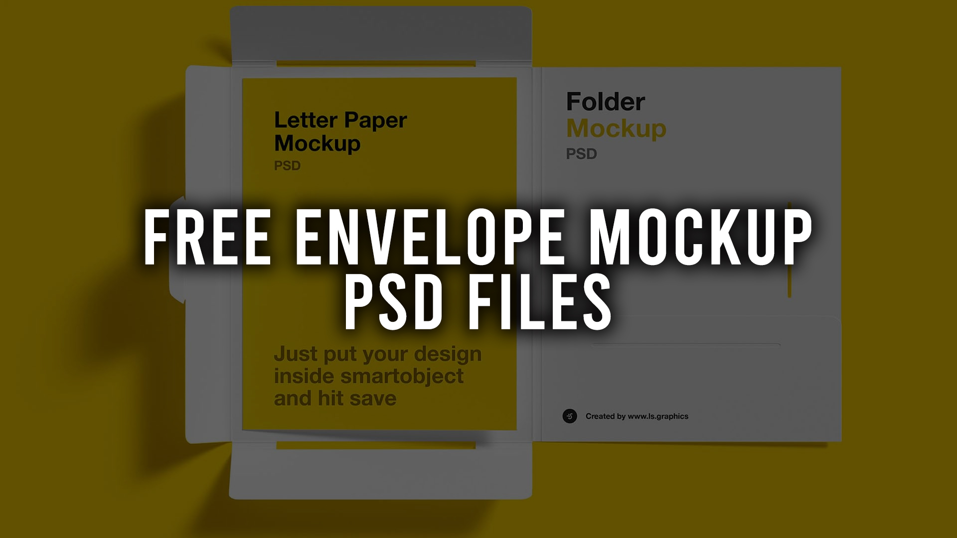 Free Envelope Mockup PSD Files