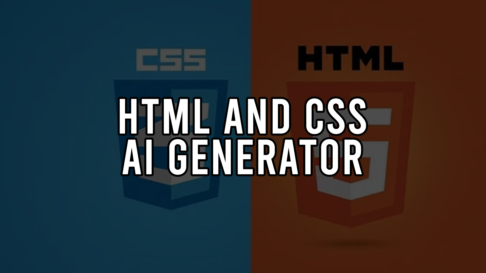 HTML and CSS Ai Generator