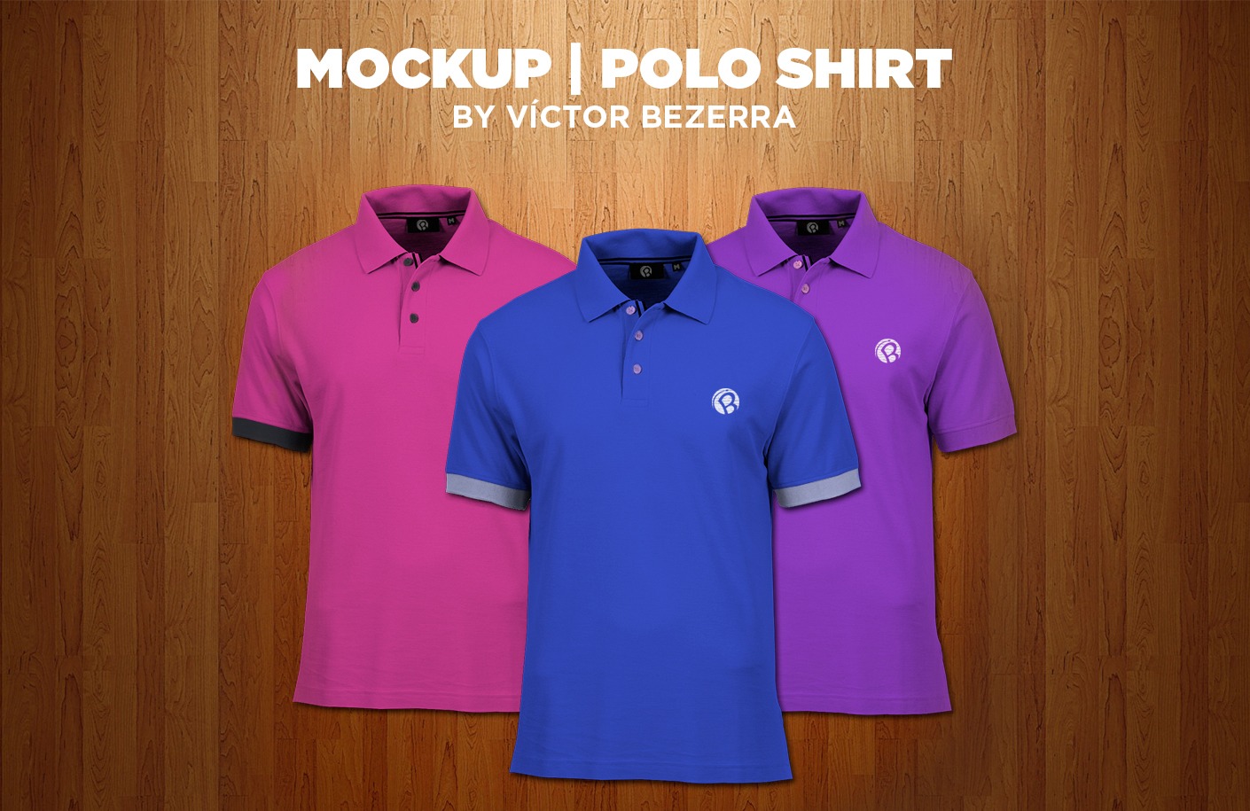 Free Polo Shirt Mockup | High-Quality & Editable PSD