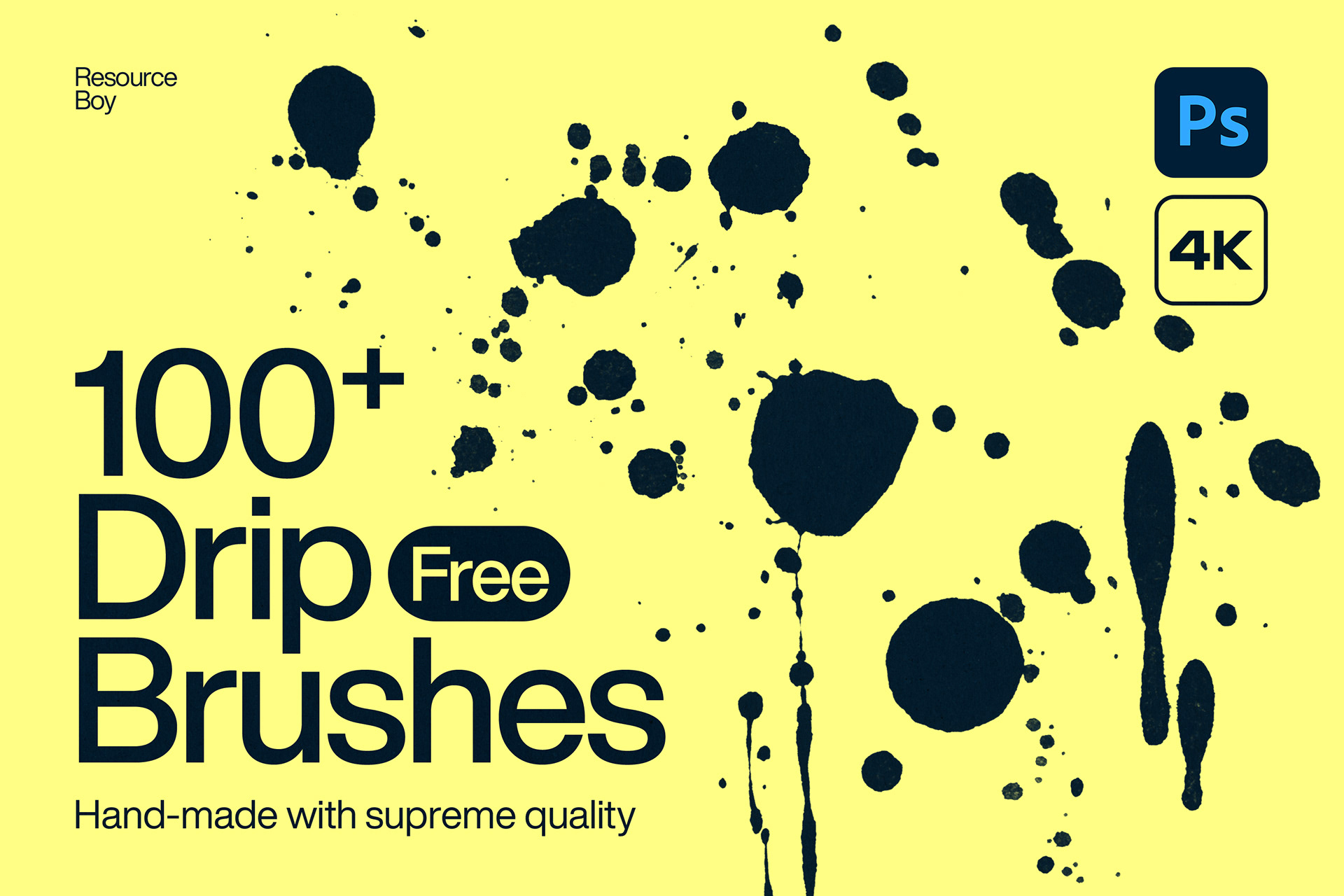 100+ Free Drip Photoshop Brushes [4K]