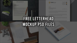 Read more about the article Free Letterhead Mockup PSD Files