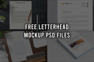 Free Letterhead Mockup PSD Files