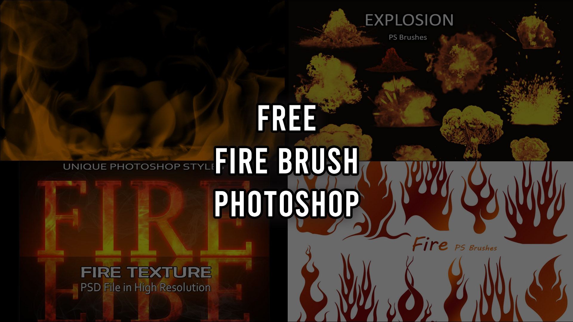 Free Fire Brush Photoshop
